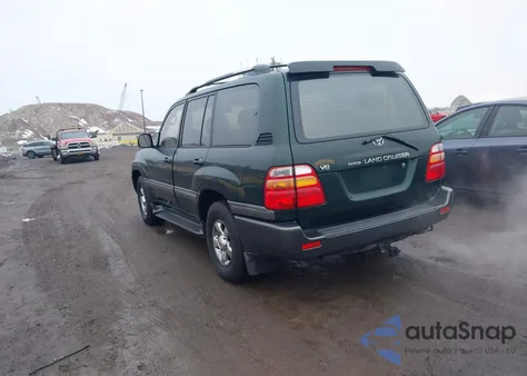 2001 Toyota Land Cruiser z USA, uszkodzony, nr VIN JTEHT05J712001367